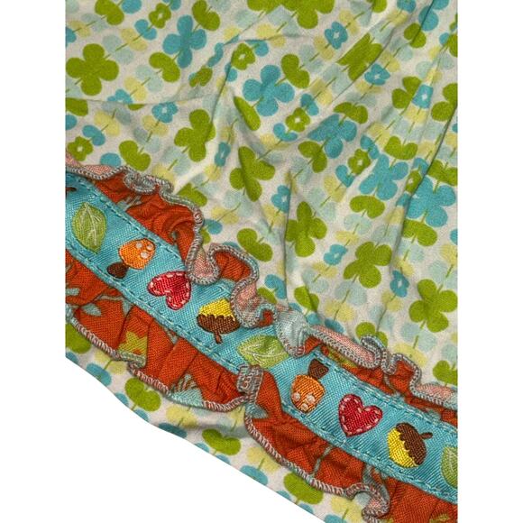 Matilda Jane Platinum Dress Size 2 #5/20 Zoo Elephant Print Tiered Play Dress - Picture 10 of 16